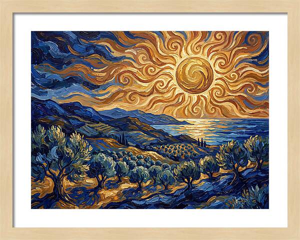 Eclipse Over The Mediterranean