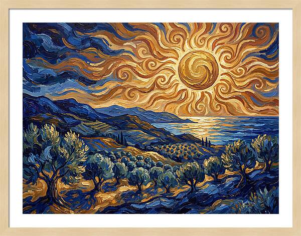 Eclipse Over The Mediterranean
