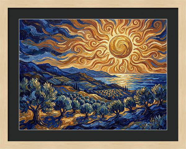 Eclipse Over The Mediterranean