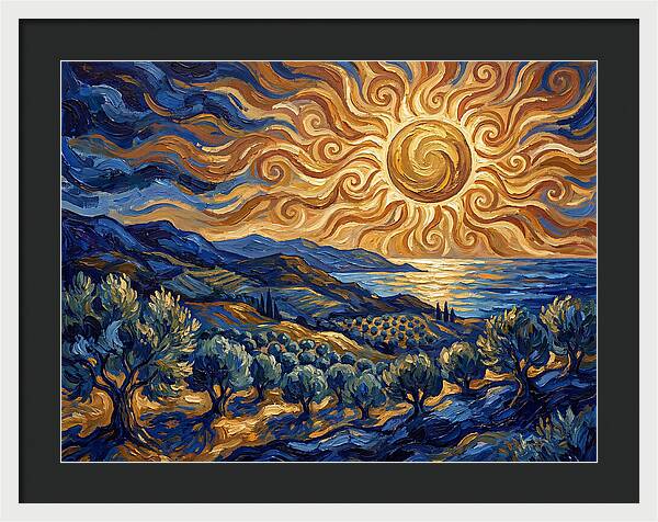 Eclipse Over The Mediterranean