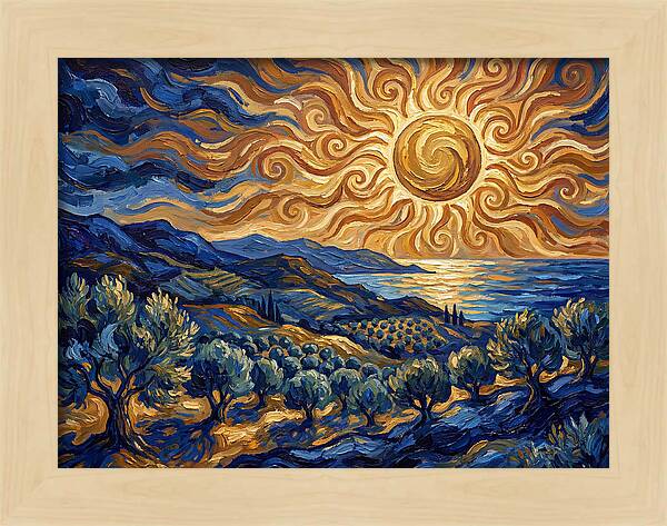Eclipse Over The Mediterranean