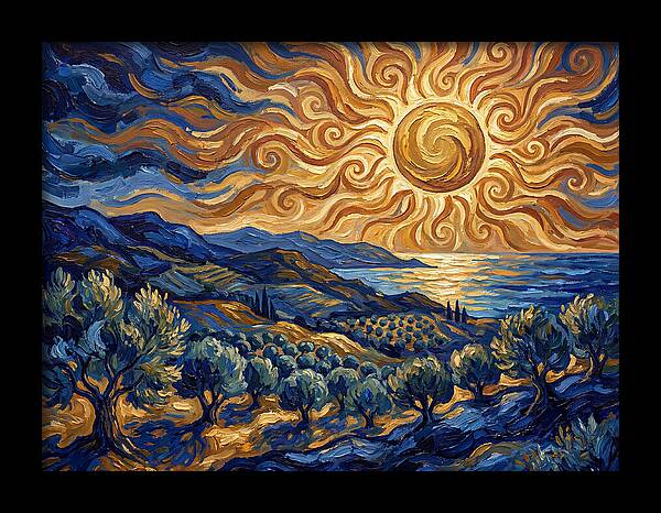 Eclipse Over The Mediterranean