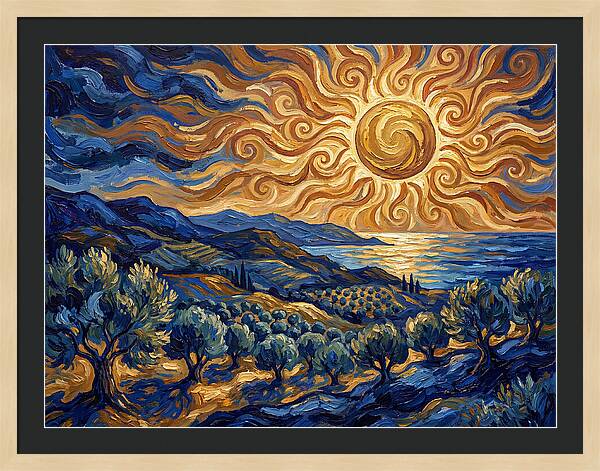 Eclipse Over The Mediterranean