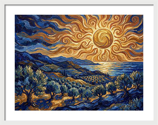 Eclipse Over The Mediterranean