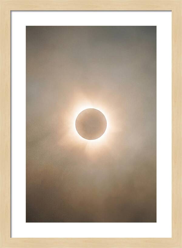 Eclipse Totality Revealing Corona