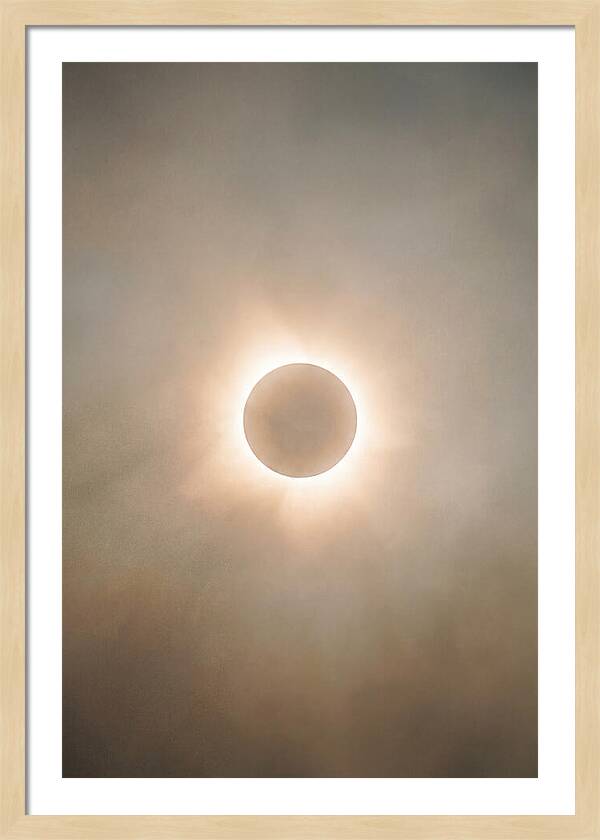 Eclipse Totality Revealing Corona
