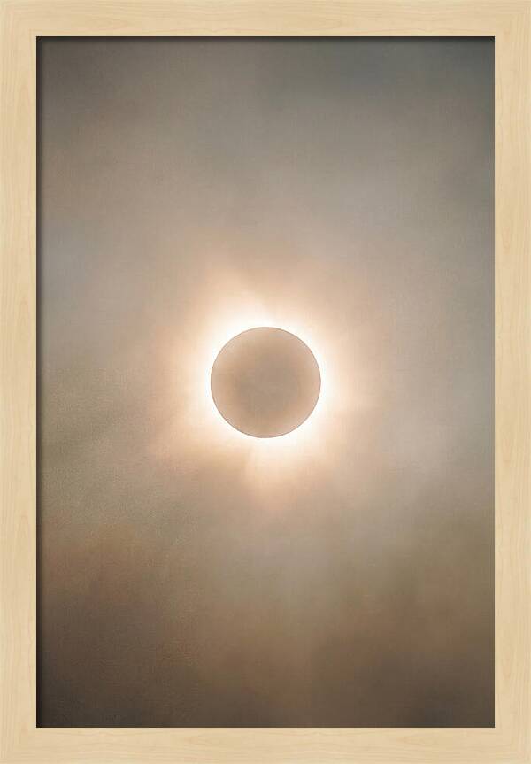 Eclipse Totality Revealing Corona