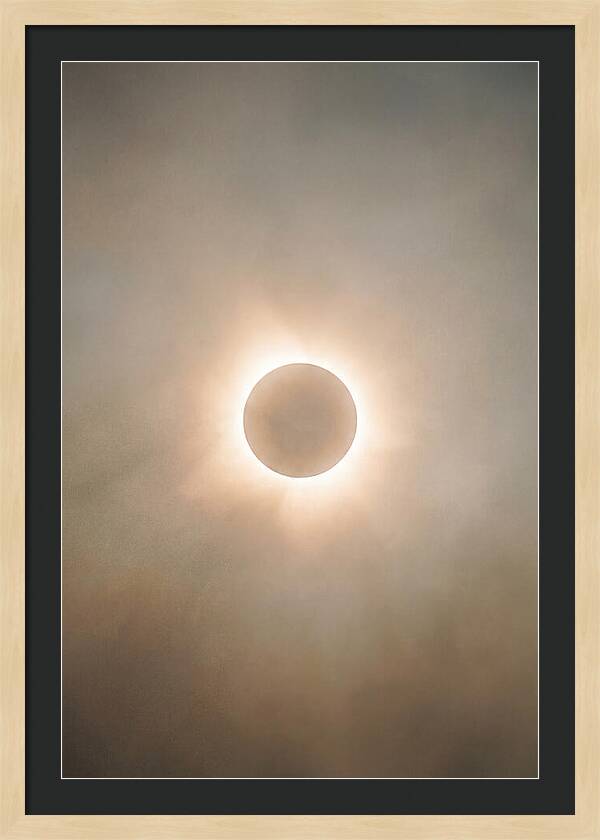 Eclipse Totality Revealing Corona