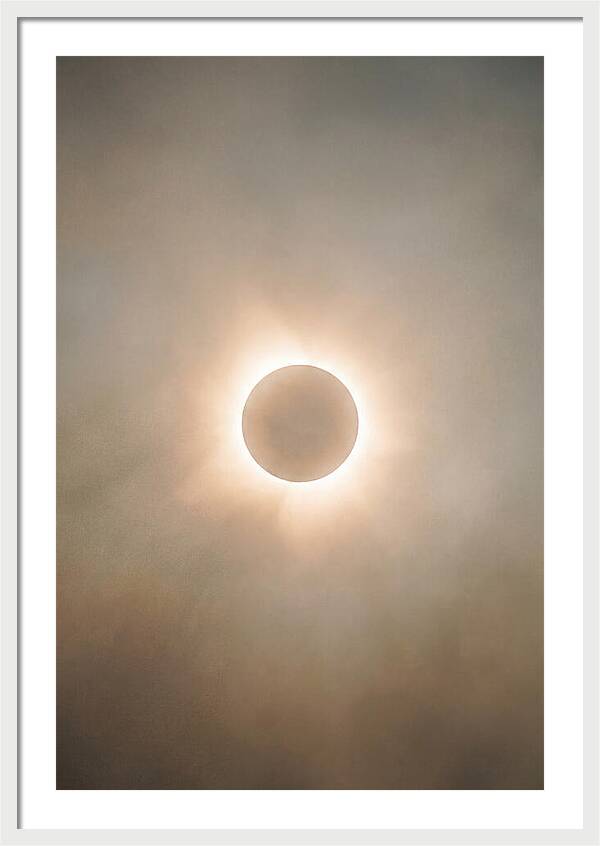 Eclipse Totality Revealing Corona