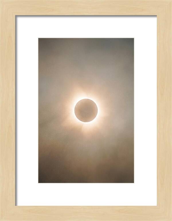 Eclipse Totality Revealing Corona