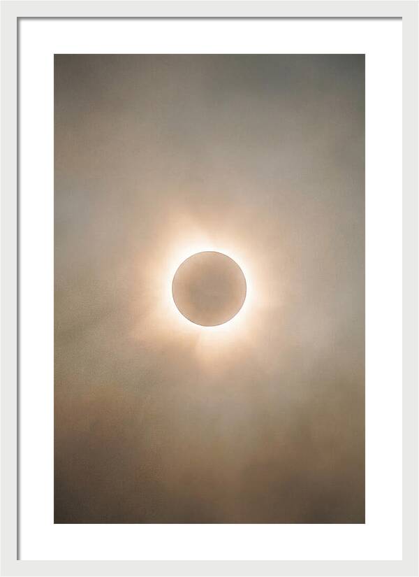 Eclipse Totality Revealing Corona