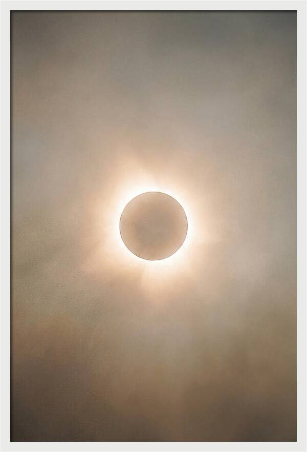 Eclipse Totality Revealing Corona