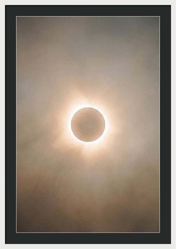 Eclipse Totality Revealing Corona