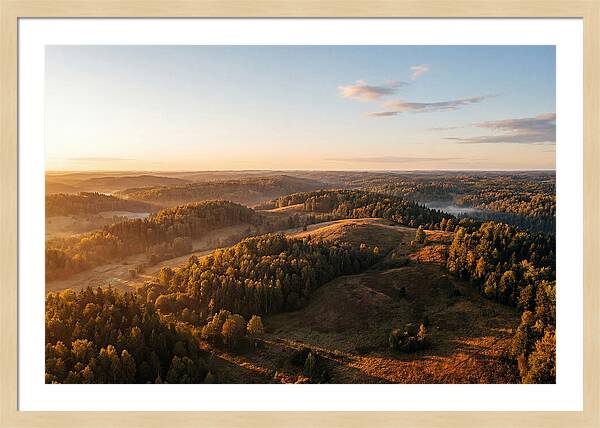 Effigy Mounds At Sunrise