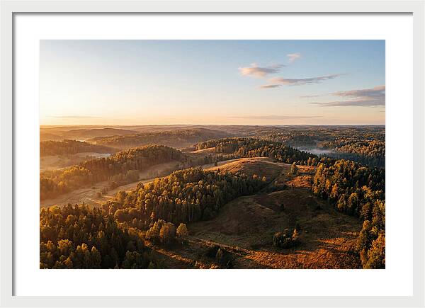 Effigy Mounds At Sunrise