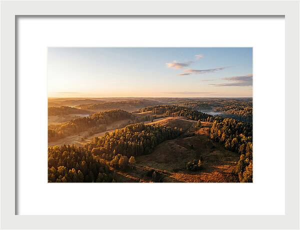 Effigy Mounds At Sunrise