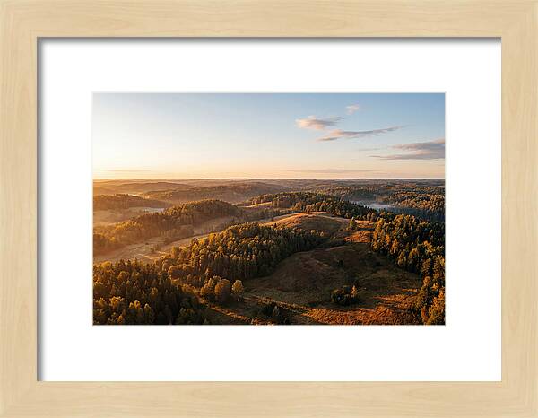 Effigy Mounds At Sunrise