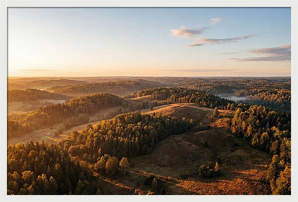 Effigy Mounds At Sunrise