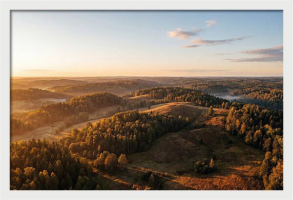 Effigy Mounds At Sunrise
