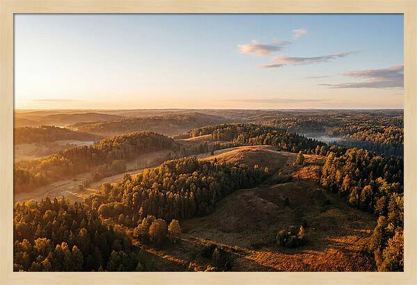 Effigy Mounds At Sunrise