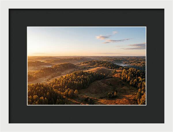 Effigy Mounds At Sunrise