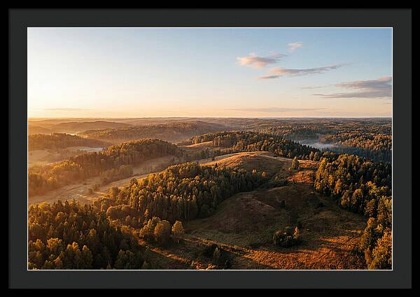 Effigy Mounds At Sunrise