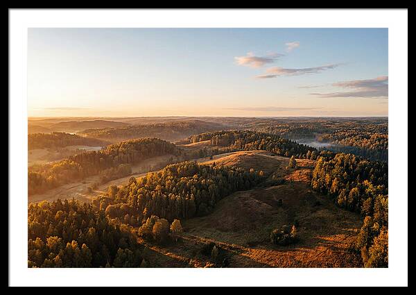 Effigy Mounds At Sunrise