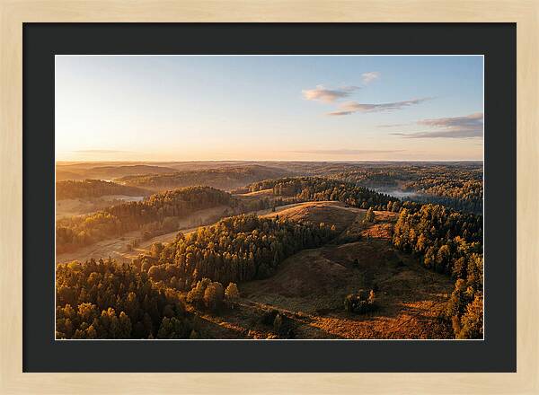 Effigy Mounds At Sunrise