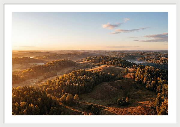 Effigy Mounds At Sunrise