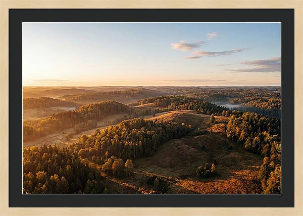 Effigy Mounds At Sunrise
