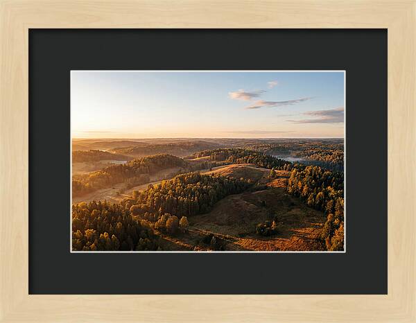 Effigy Mounds At Sunrise