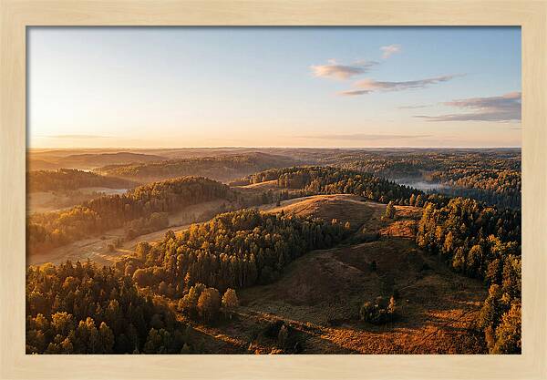 Effigy Mounds At Sunrise