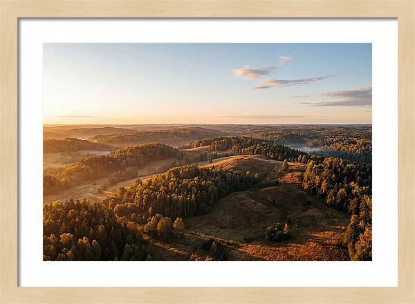Effigy Mounds At Sunrise