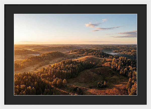 Effigy Mounds At Sunrise
