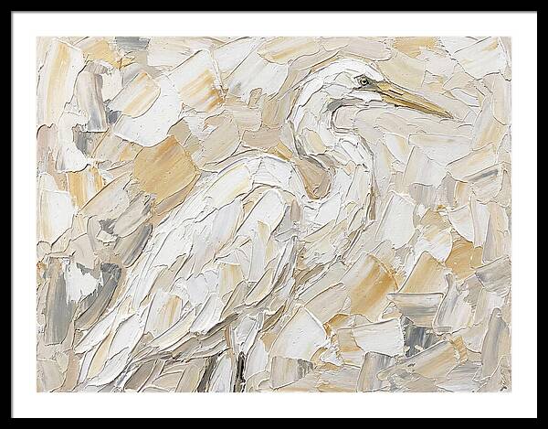 Egret In Soft Hues