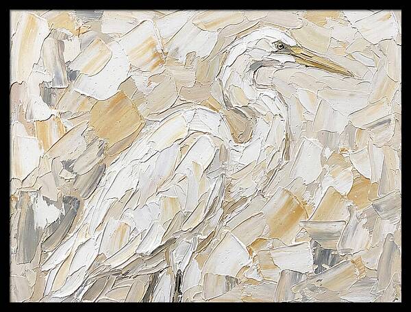 Egret In Soft Hues