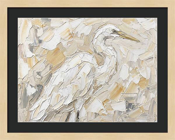 Egret In Soft Hues