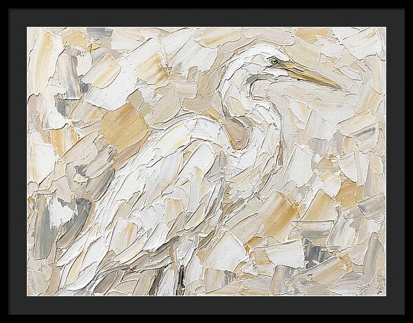 Egret In Soft Hues