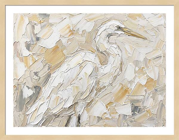 Egret In Soft Hues