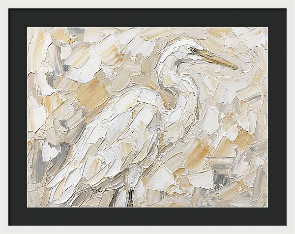 Egret In Soft Hues