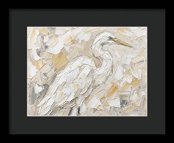 Egret In Soft Hues
