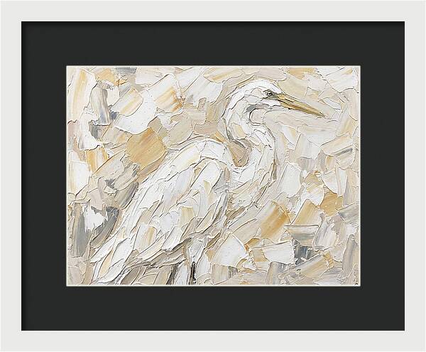 Egret In Soft Hues