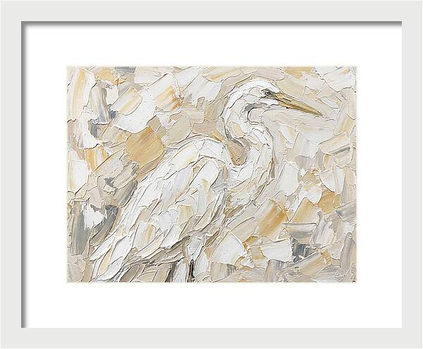 Egret In Soft Hues