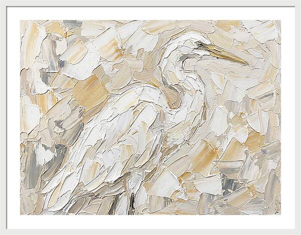 Egret In Soft Hues