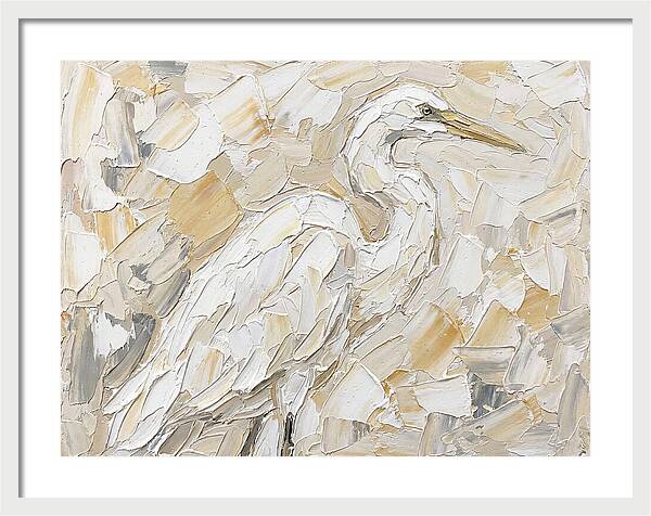 Egret In Soft Hues