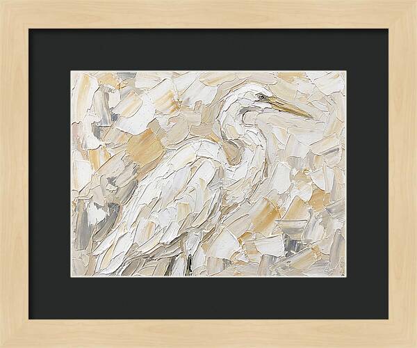Egret In Soft Hues