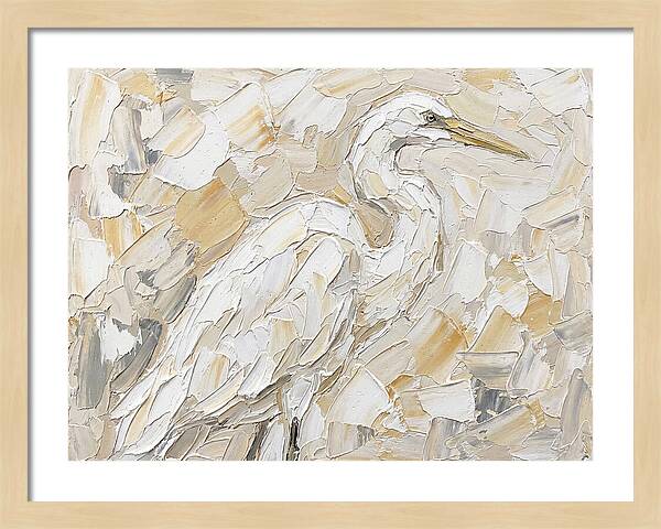 Egret In Soft Hues