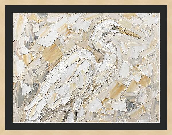 Egret In Soft Hues