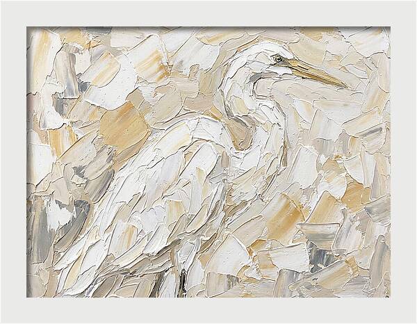 Egret In Soft Hues