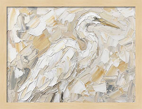 Egret In Soft Hues